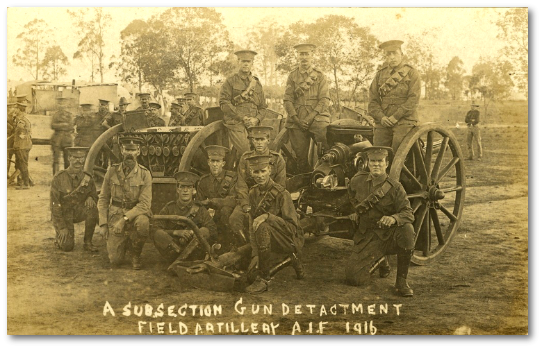 Gun Detachment, Enoggera