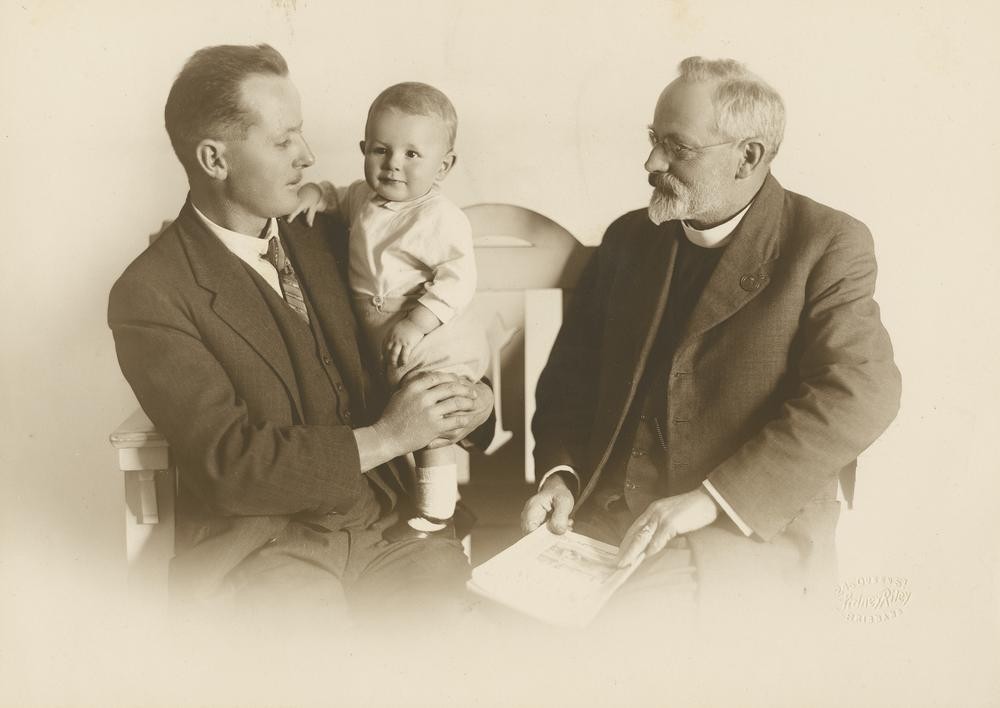 Three generations of the Garland Family