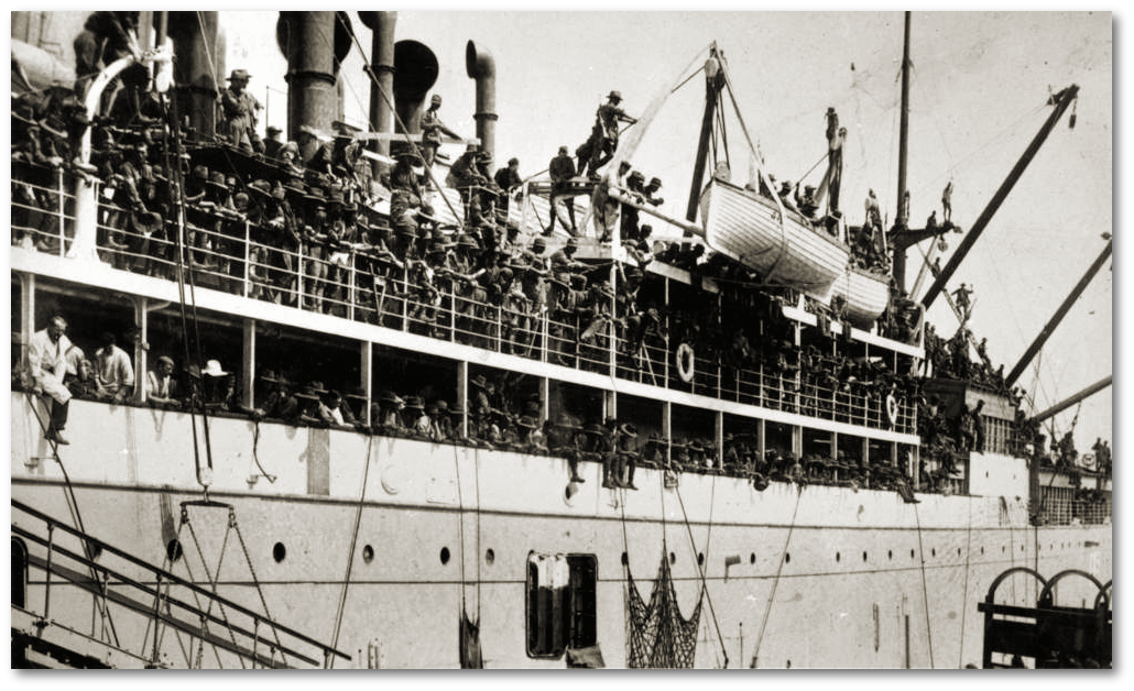 Star of England troopship