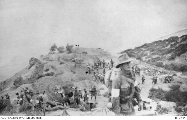 Australian soldiers at Gallipoli
