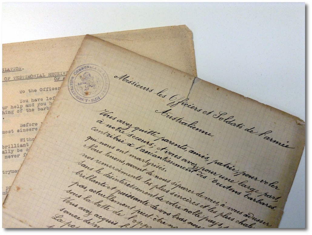 4th Machine Gun Battalion testimonial