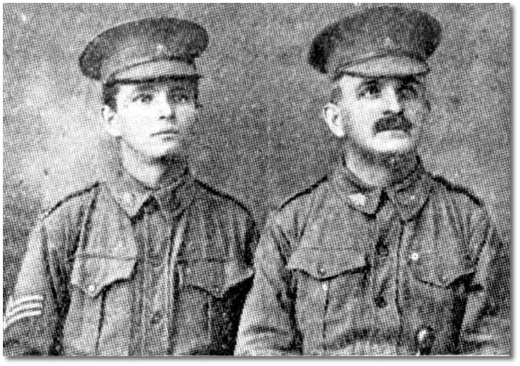 Angus and his father Dunan Baxter
