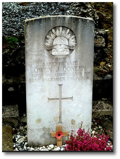 Grave of Owen Donlen
