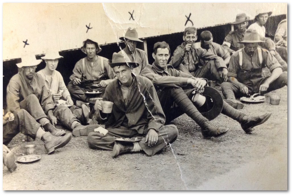 Jack Funk, Enoggera Training Camp, 1916