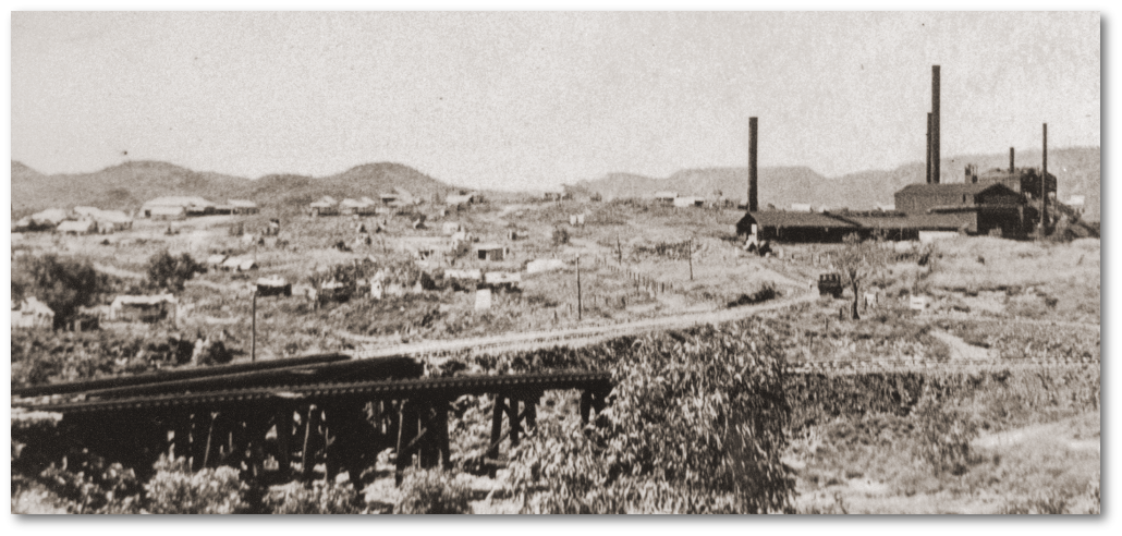 Mount Cuthbert mine and township