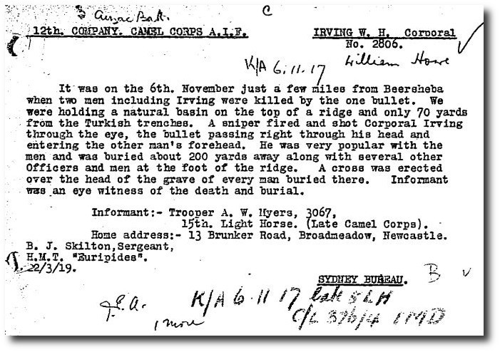 Missing and Wounded File