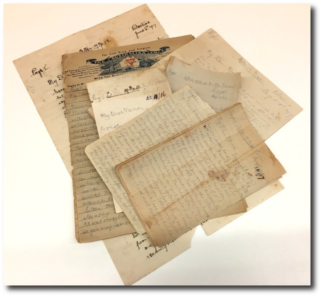 Letters from the Merna Gillies collection