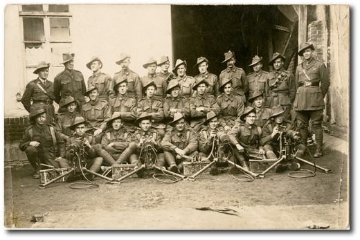 Unidentified AIF Machine Gun Battalion