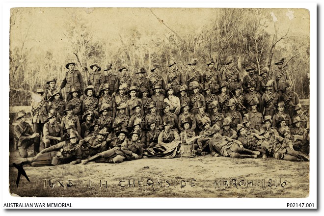 5th Light Horse Regiment reinforcements