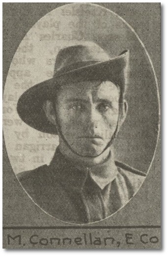 Martin Connellan, 9th Battalion