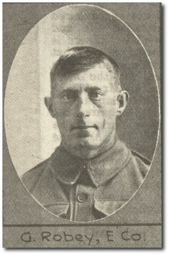 George Robey, 9th Battalion