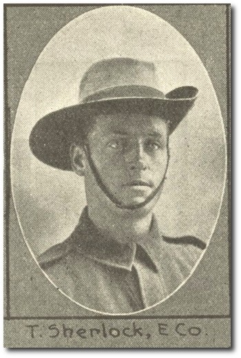 Thomas William Sherlock 9th Battalion