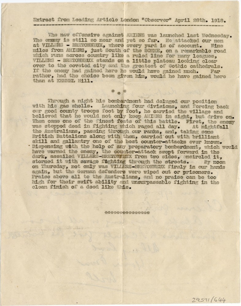 image of a letter