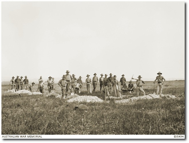 No 5 Company of the Australian War Graves Detachment