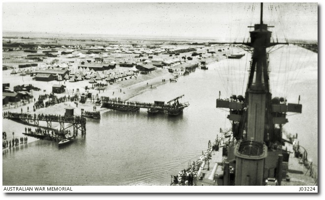 Kantara Camp, Suez Canal, 1919